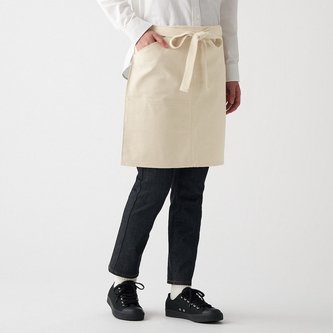 Cotton Tie Waist Apron