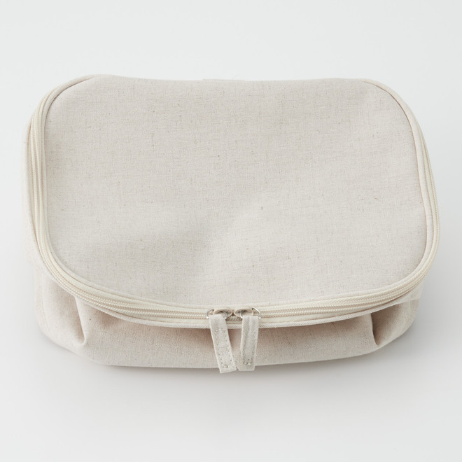 Bomuld Linned Polyester Æske med låg 18,5x26x26cm