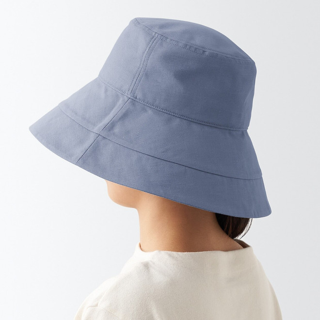 Lyocell Linen Wide Brim Hat