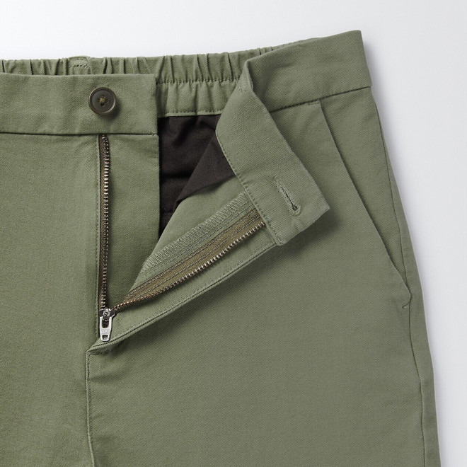 Women's 4‐Way Stretch Slim Chino Trousers Khaki Green 23S