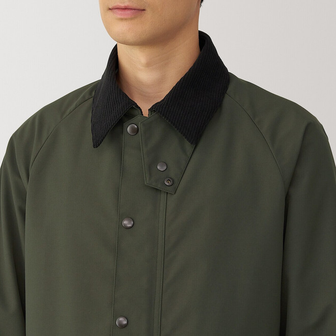 Men's Water Repellent Corduroy Collar Jacket