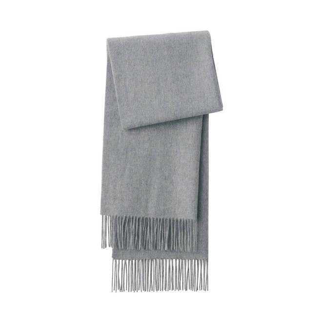 Unisex Wool Large Stole | MUJI