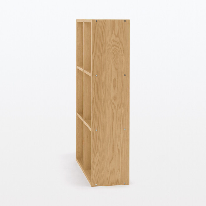 Oak Cube Shelving Unit ‐ 3 x 2 | MUJI