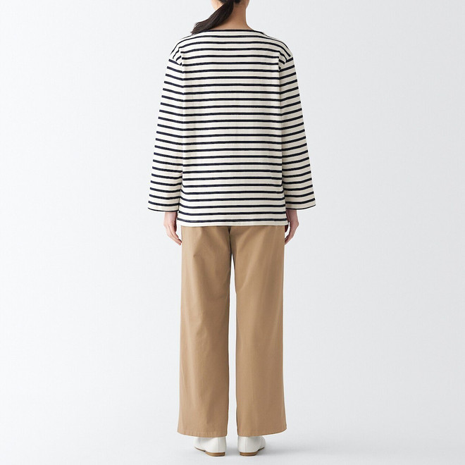 【新品未使用】ohotoro Chic Stripe Pants beige EX WIDE CHINO PANTS | Visvim Official North American Web Store