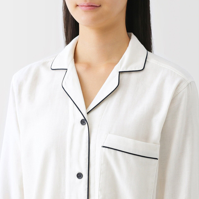 Women's Side Seamless Double Gauze Pyjamas