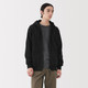 Men's Cotton Blend Zip Through Hoodie