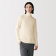 Pull homme en laine fine à col roulé côtelé