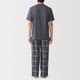 Charcoal Grey Check