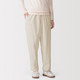 Women's Flannel Stretch Tapered Leg Trousers