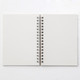 Recycled Paper Double Ring Notebook A6