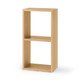 Oak Narrow 2 Shelf