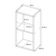 Oak Narrow 2 Shelf