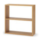 Oak Wide 2 Shelf