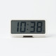 Digital Clock with Alarm ‐ Medium ‐ White