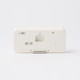 Medium Digital Alarm Clock ‐ White