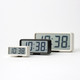 Digital Clock with Alarm ‐ Small ‐ White