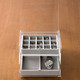 Velour Insert for Stackable Acrylic 2 Drawer Box