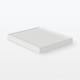 PP File Box Lid ‐ White Grey 25cm