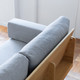 Wooden Oak Frame Body Sofa ‐ 2 Seater