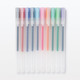 Coloured Gel Pens with Cap ‐ Pack of 10 ‐ 0.38 mm