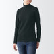 Women's Stretch Ribbed High Neck T‐shirt