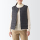 Women's Recycled Nylon Lightweight Collarless Down Gilet AW22