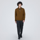 Men's Wool Zip Neck Jumper