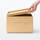 Stackable_rectangular_bamboo_box_Half_Lid