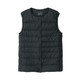 Women's Recycled Nylon Lightweight Collarless Down Gilet AW22.