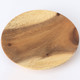 Assiette en acacia - M