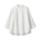Women's Washed Linen 3/4 Sleeve Shirt