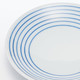 Hasami Ware Porcelain Plate‐ Stripe