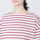 Women's Organic Jersey Boat Neck Short Sleeve T‐shirt