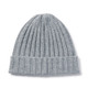 Non‐Itchy Wool Ribbed Beanie