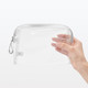 Transparent TPU Pouch with Gusset 12x18.5cm