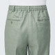 Men's Hemp Blend Pleated Straight Leg Trousers