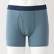 Men's Lyocell Smooth Stretch Front Open Boxer Shorts.