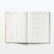 2025 Monthly/Weekly Planning Kraft Diary ‐ B6