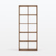 Walnut Cube Shelving Unit ‐ 5 x 2