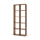 Walnut Cube Shelving Unit ‐ 5 x 2