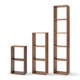 Walnut Cube Shelving Unit ‐ 5 x 2