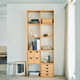 Walnut Cube Shelving Unit ‐ 5 x 2