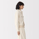 Women's Washi and Cotton Twill Denim Jacket