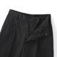Women's Hemp Blend Twill Pleated Wide Leg Trousers