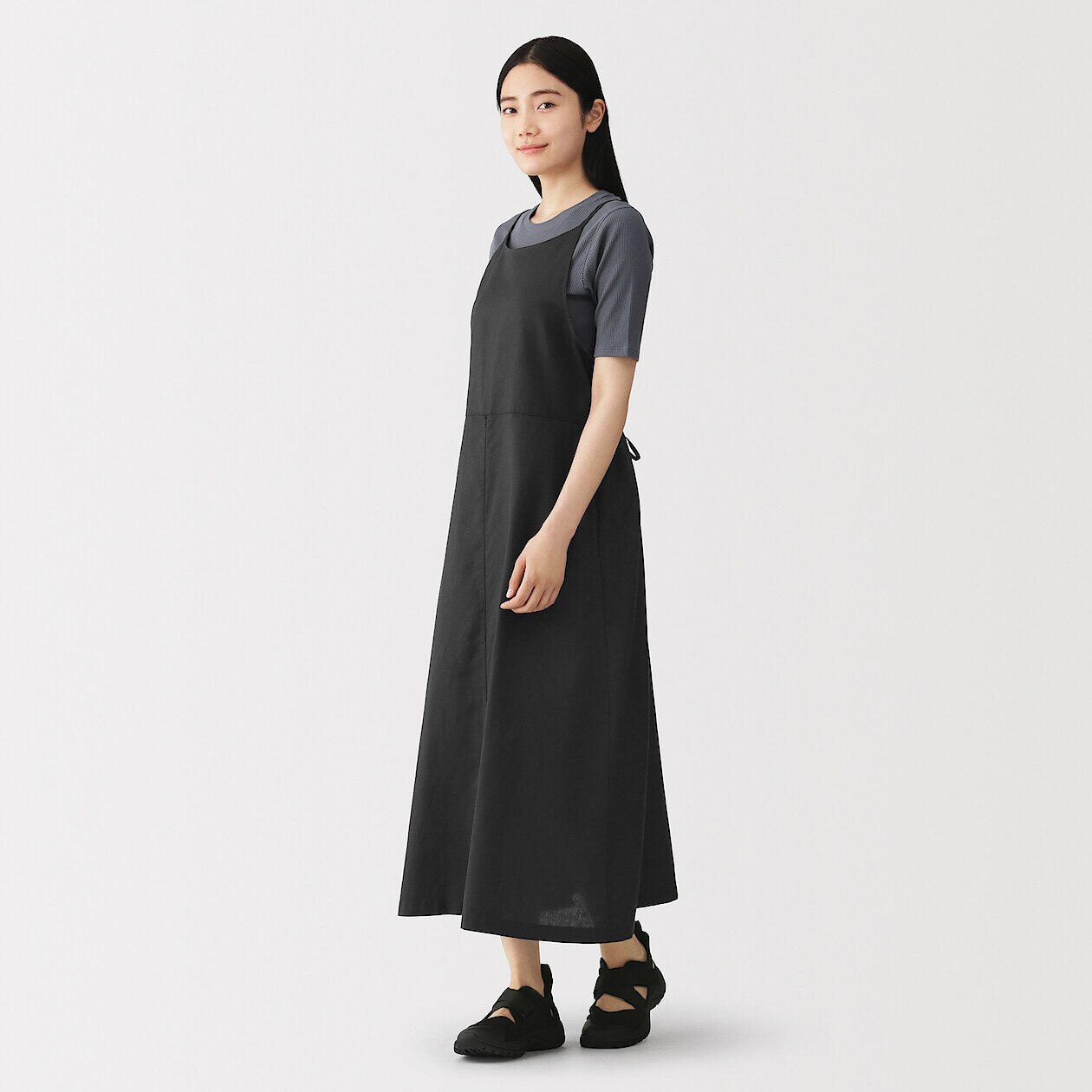 muji black dress Nakada Dress Black  Rhoan