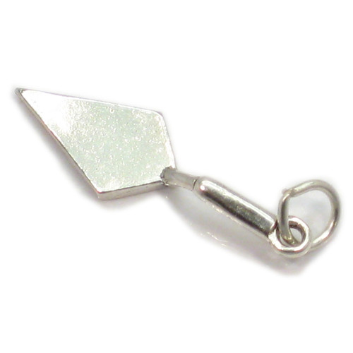 Trowel sterling silver charm .925 x 1 Builder Mason Masonic charms