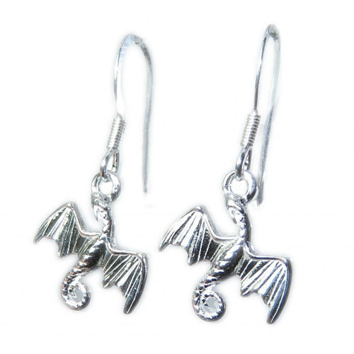 Dragon sterling silver earrings 925 Dragons & Flying Beasts