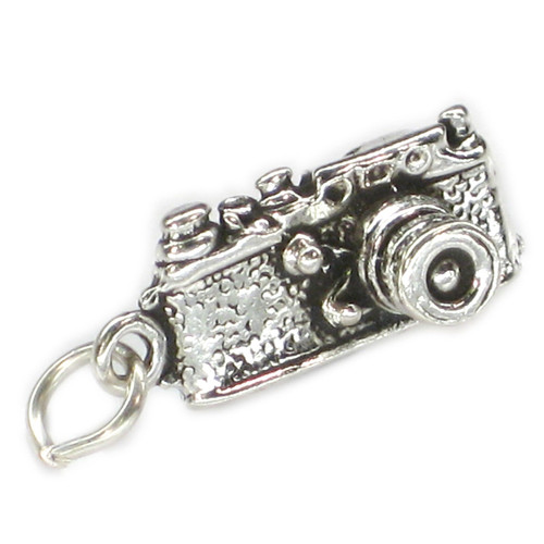 Camera sterling silver charm .925 x 1 Cameras and Photography charms