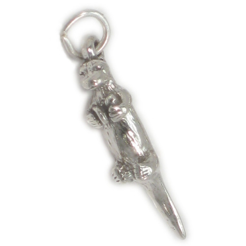 Otter sterling silver charm .925 x 1 Otters charms