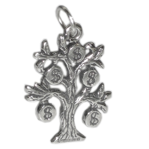 Money Tree sterling silver charm .925 x 1 Oh if only it was real.